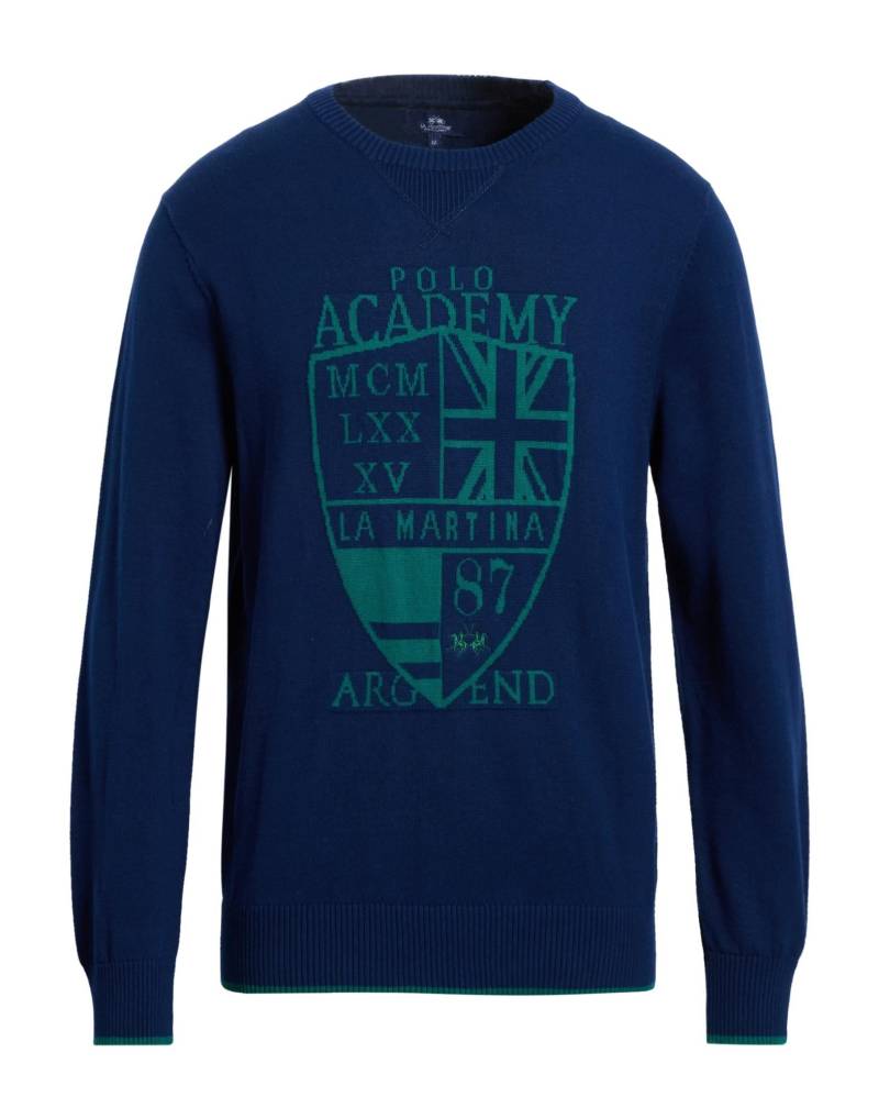 LA MARTINA Pullover Herren Marineblau von LA MARTINA