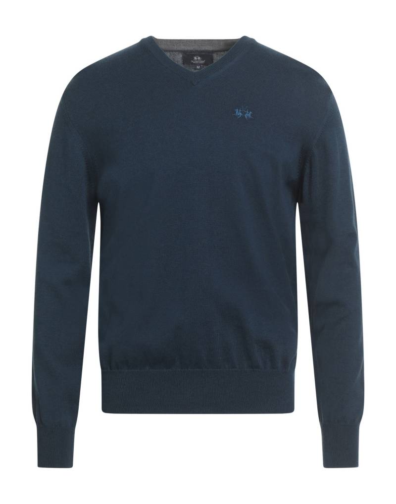 LA MARTINA Pullover Herren Taubenblau von LA MARTINA