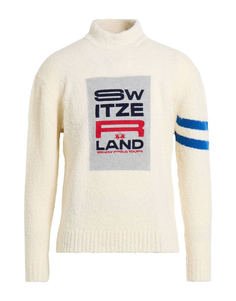 LA MARTINA Rollkragenpullover Herren Weiß von LA MARTINA