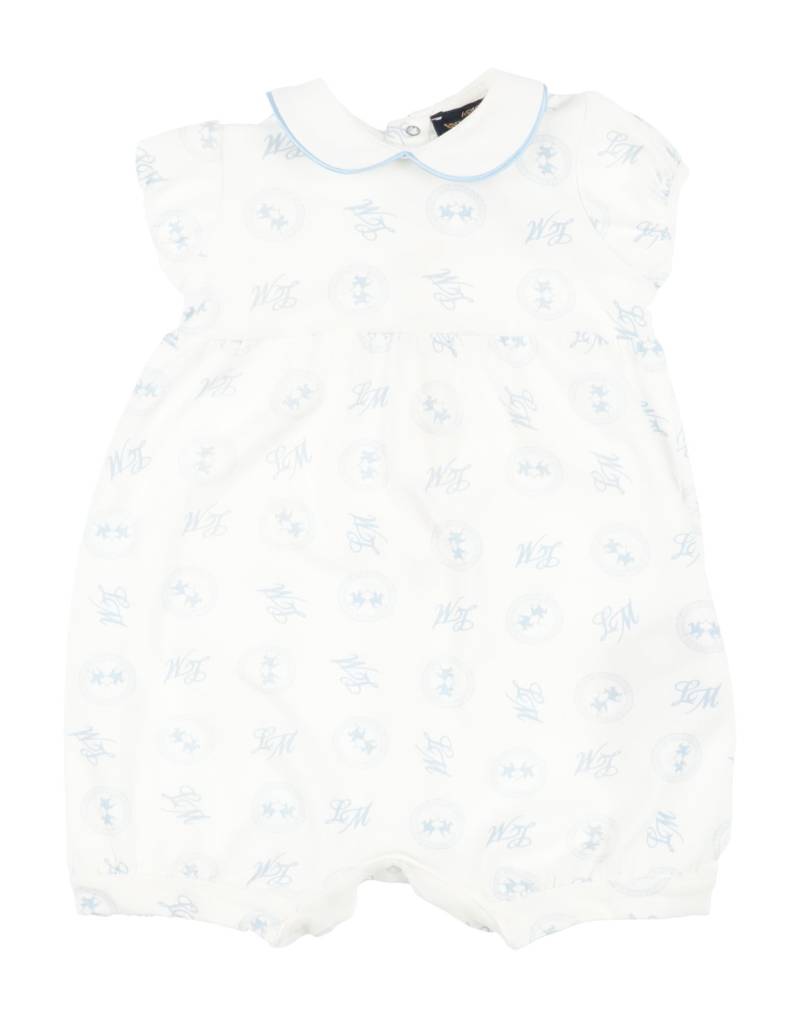 LA MARTINA Strampelanzug Kinder Weiß von LA MARTINA