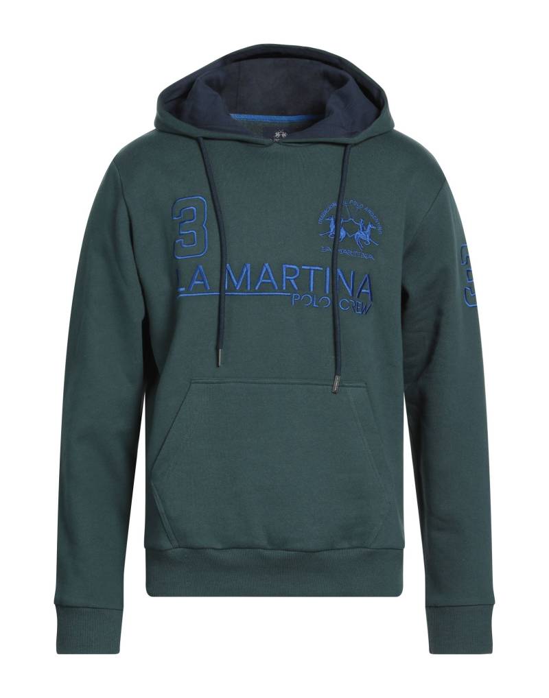 LA MARTINA Sweatshirt Herren Dunkelgrün von LA MARTINA