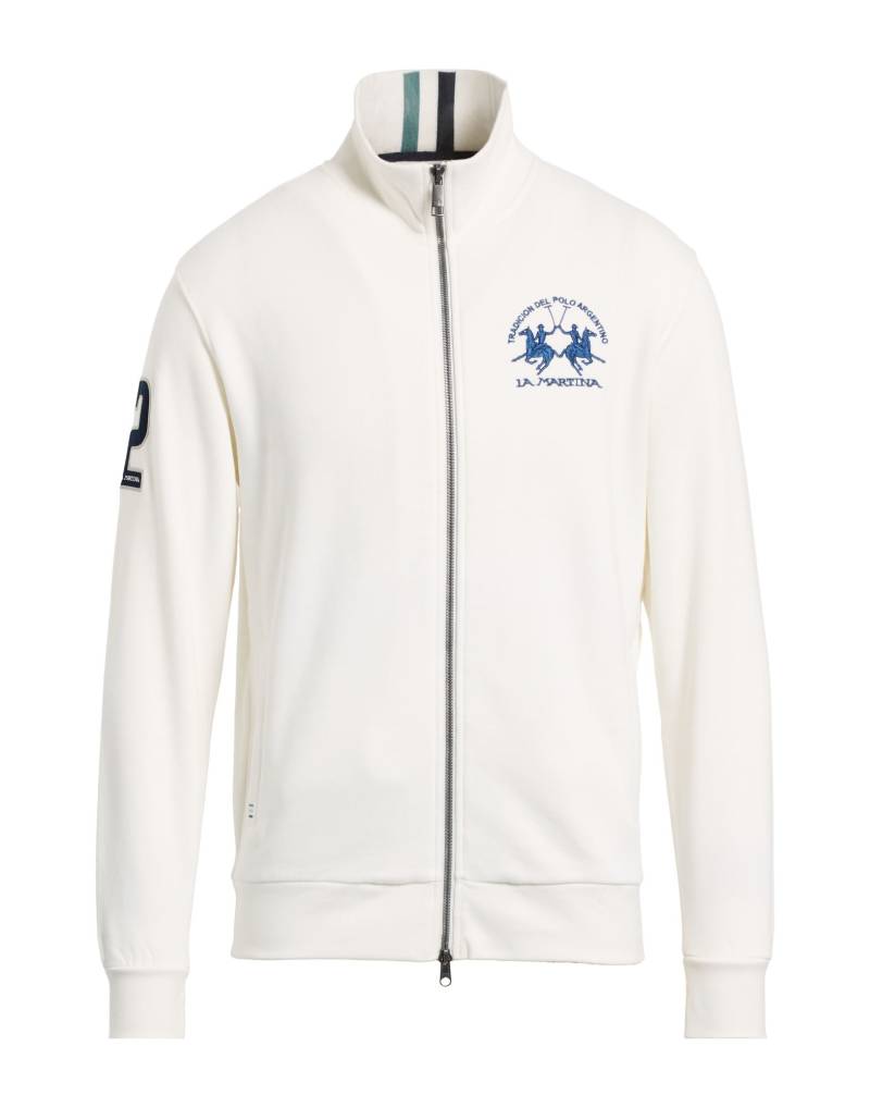 LA MARTINA Sweatshirt Herren Elfenbein von LA MARTINA