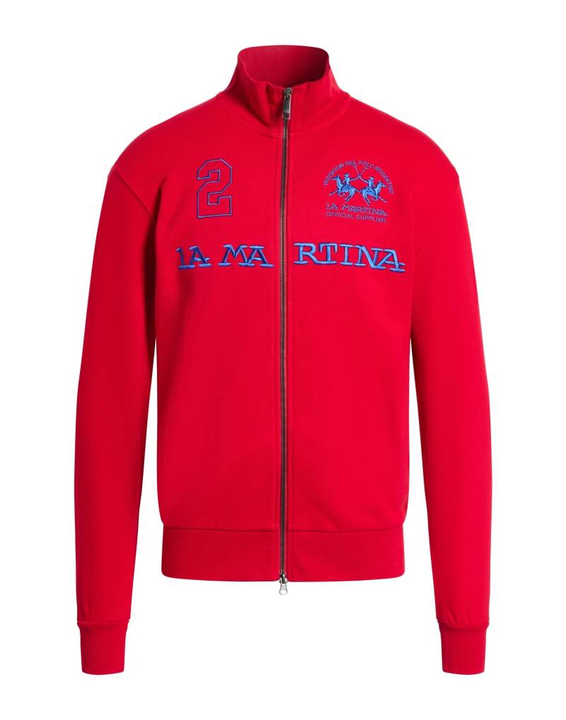 LA MARTINA Sweatshirt Herren Rot von LA MARTINA