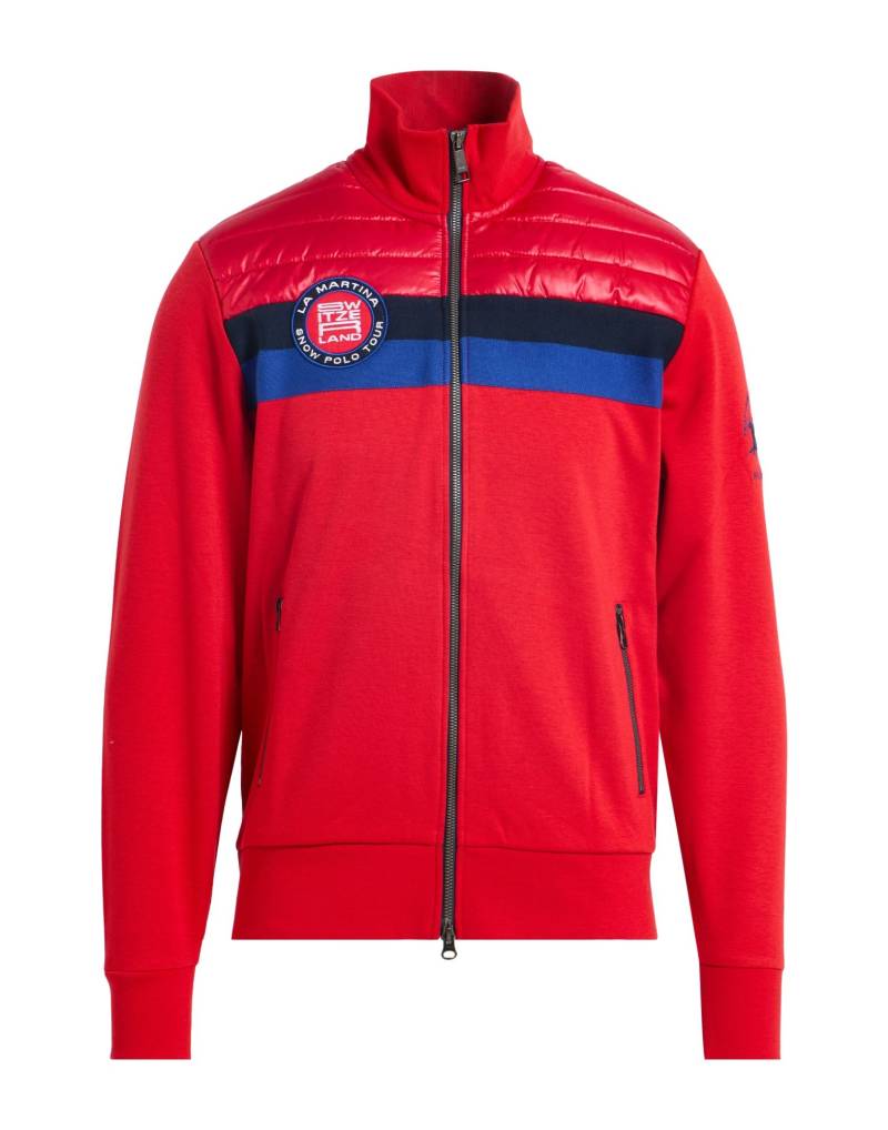 LA MARTINA Sweatshirt Herren Rot von LA MARTINA