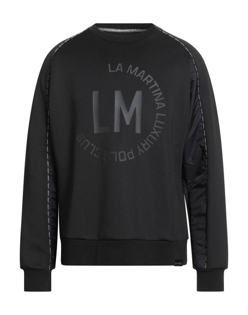 LA MARTINA Sweatshirt Herren Schwarz von LA MARTINA