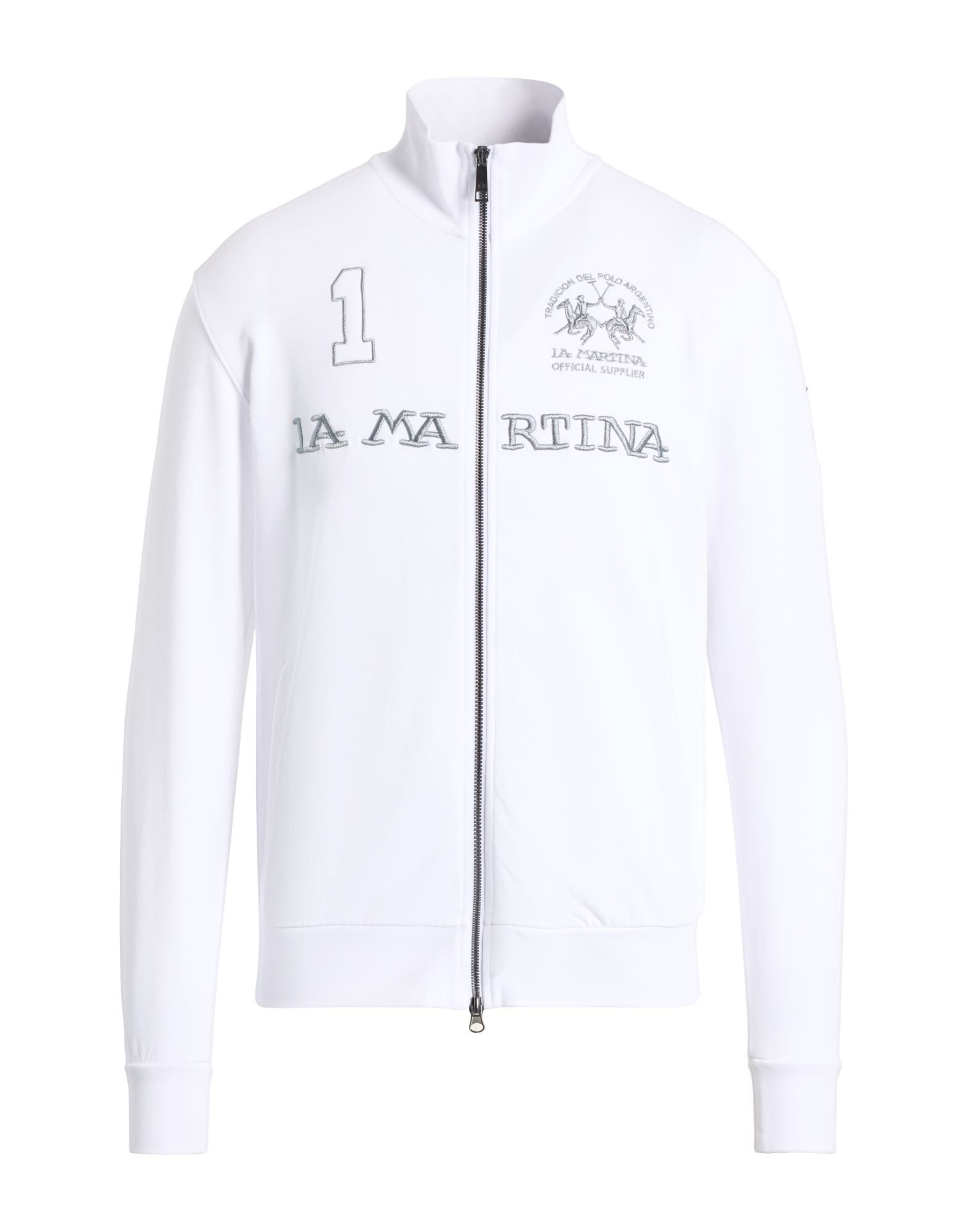 LA MARTINA Sweatshirt Herren Weiß von LA MARTINA