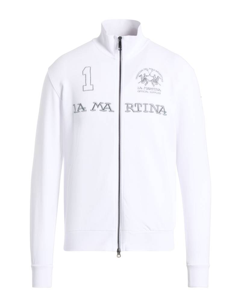 LA MARTINA Sweatshirt Herren Weiß von LA MARTINA