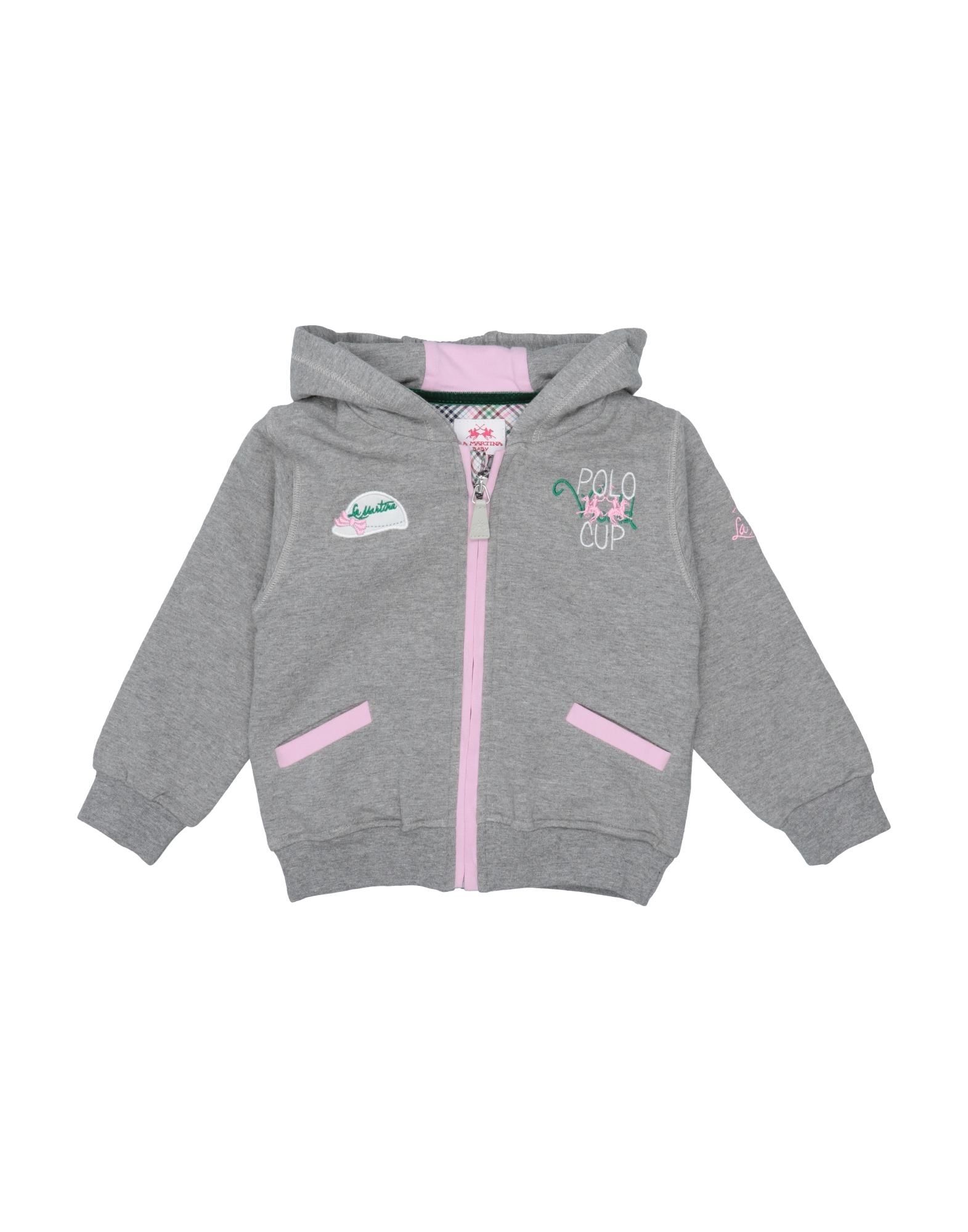 LA MARTINA Sweatshirt Kinder Grau von LA MARTINA