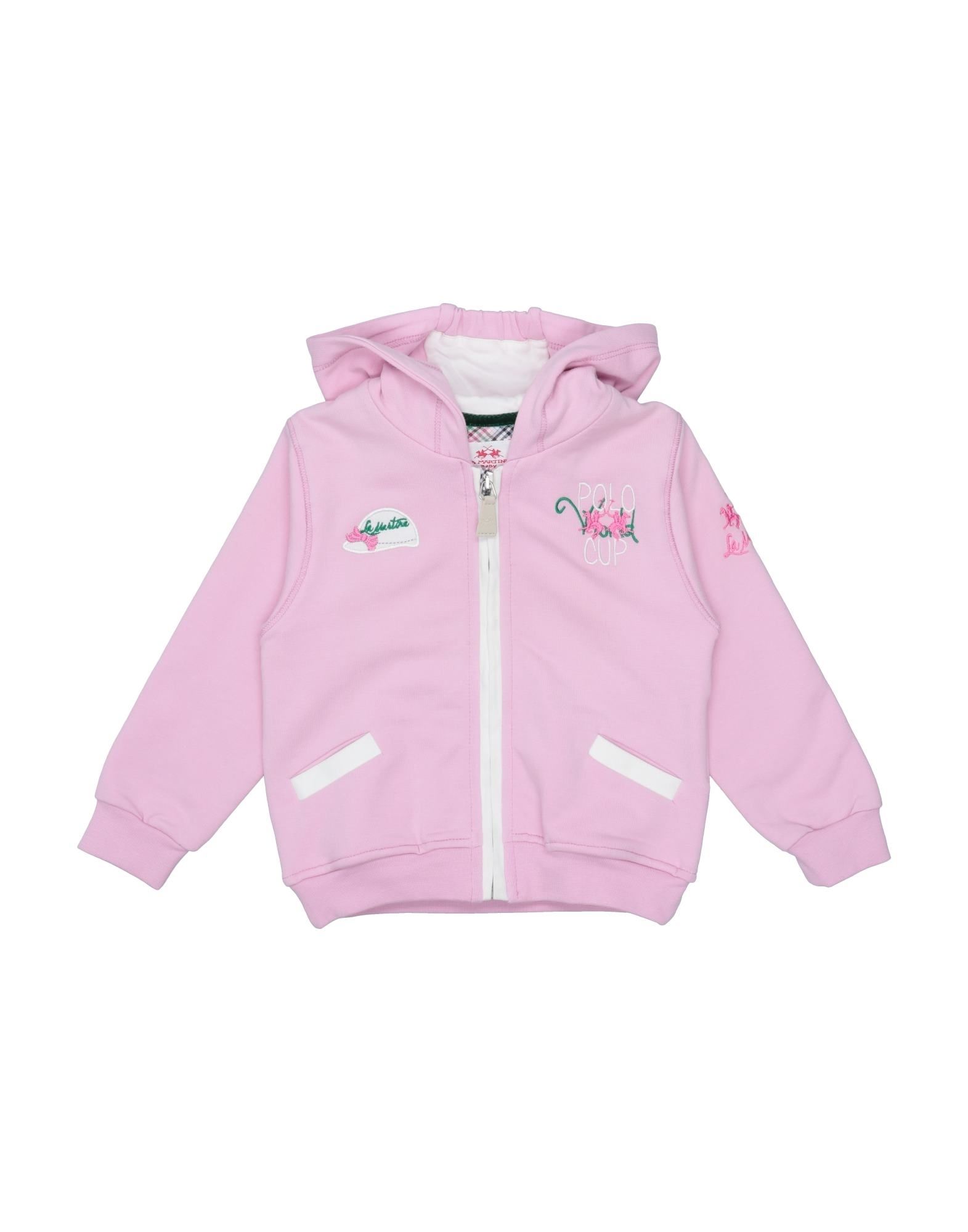 LA MARTINA Sweatshirt Kinder Rosa von LA MARTINA