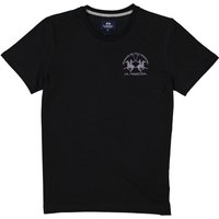 LA MARTINA Herren T-Shirt schwarz LA MARTINA Herren T-Shirt schwarz von LA MARTINA