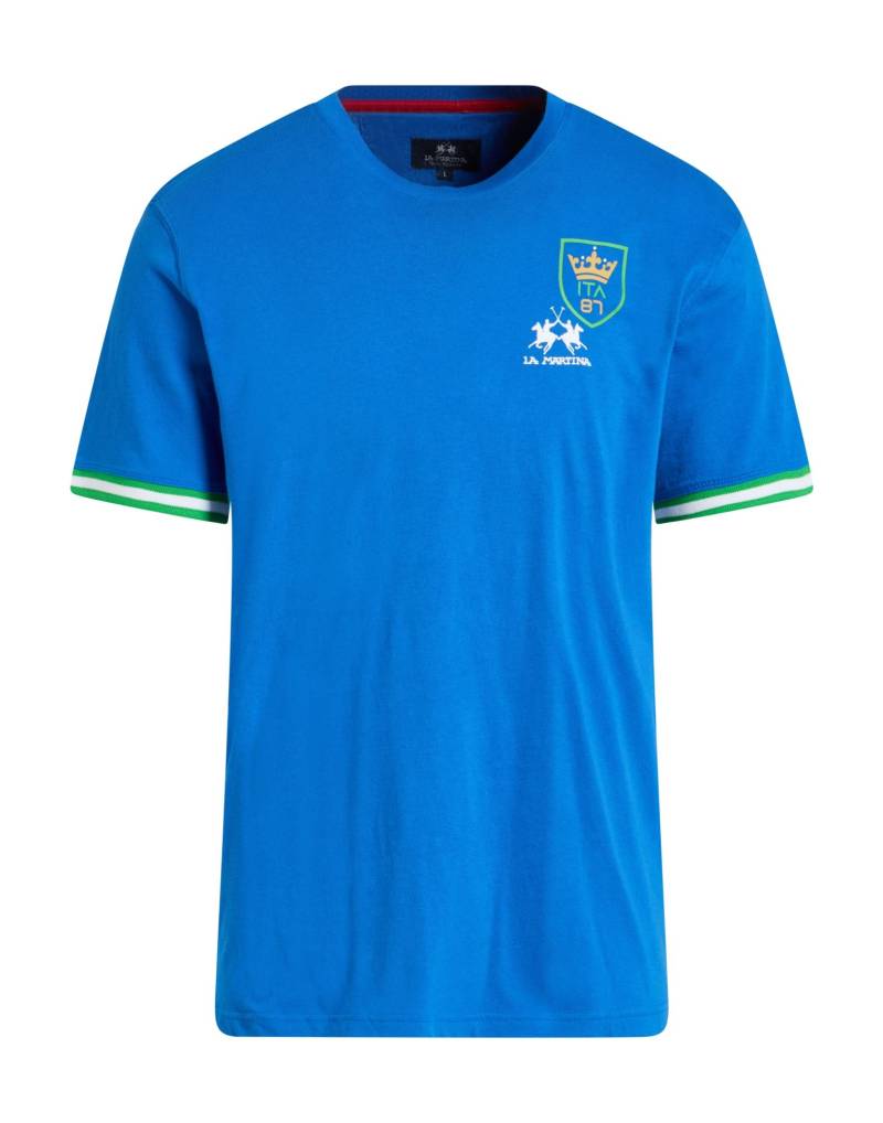 LA MARTINA T-shirts Herren Azurblau von LA MARTINA