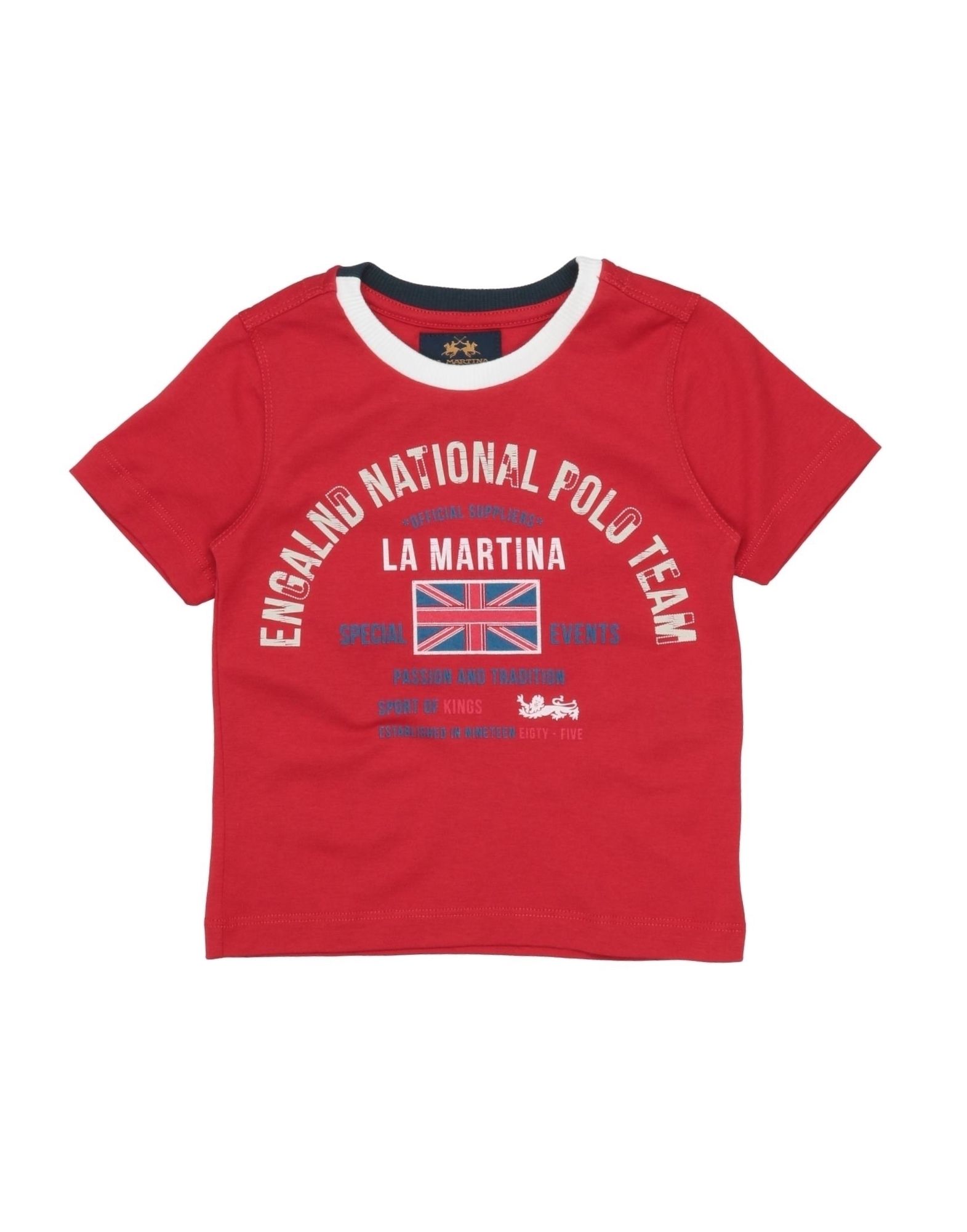 LA MARTINA T-shirts Kinder Rot von LA MARTINA