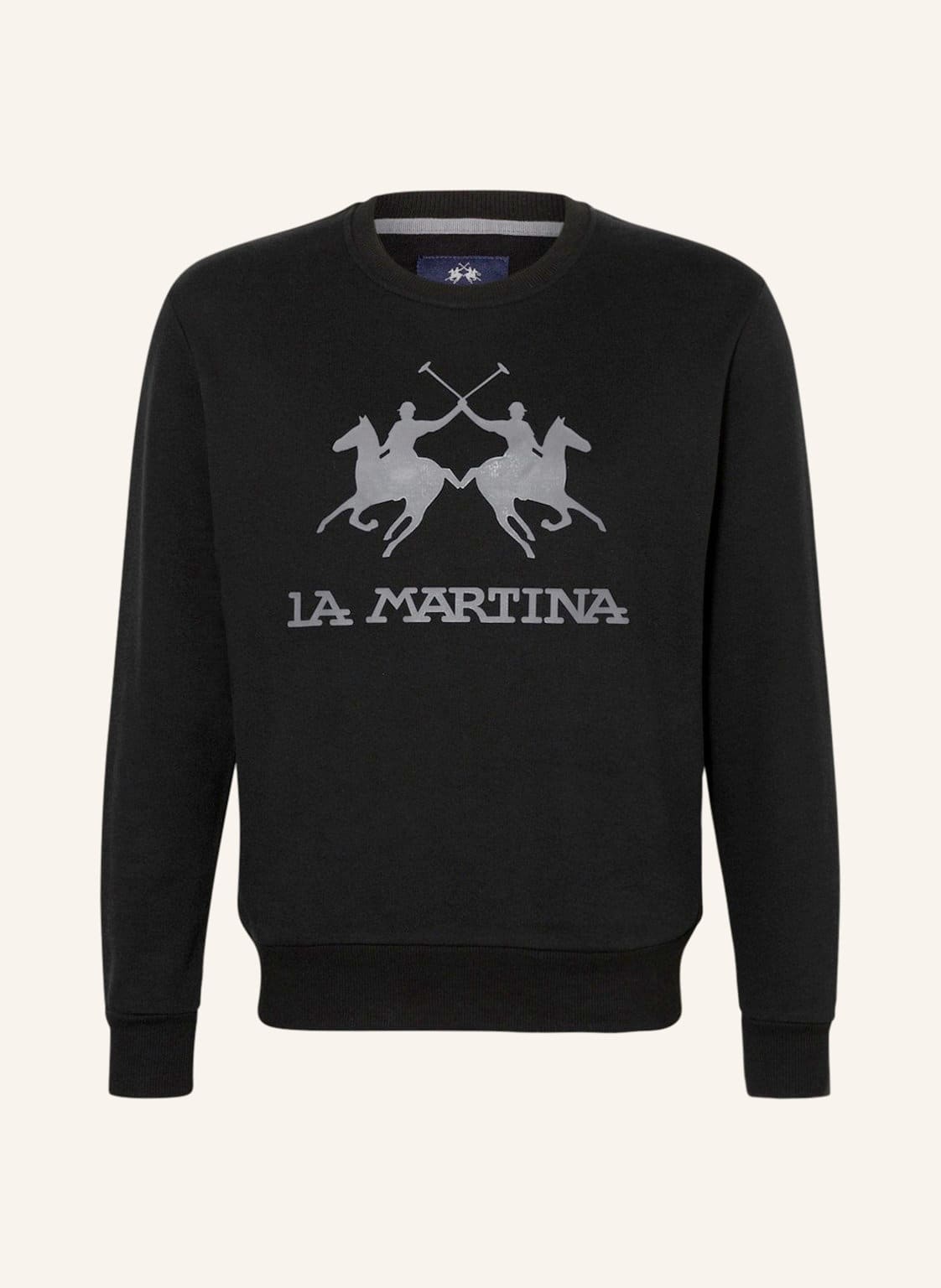 La Martina Sweatshirt schwarz von LA MARTINA