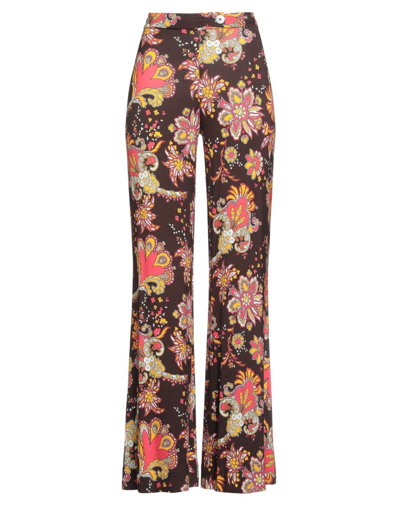 LA PRESTIC OUISTON Hose Damen Dunkelbraun von LA PRESTIC OUISTON