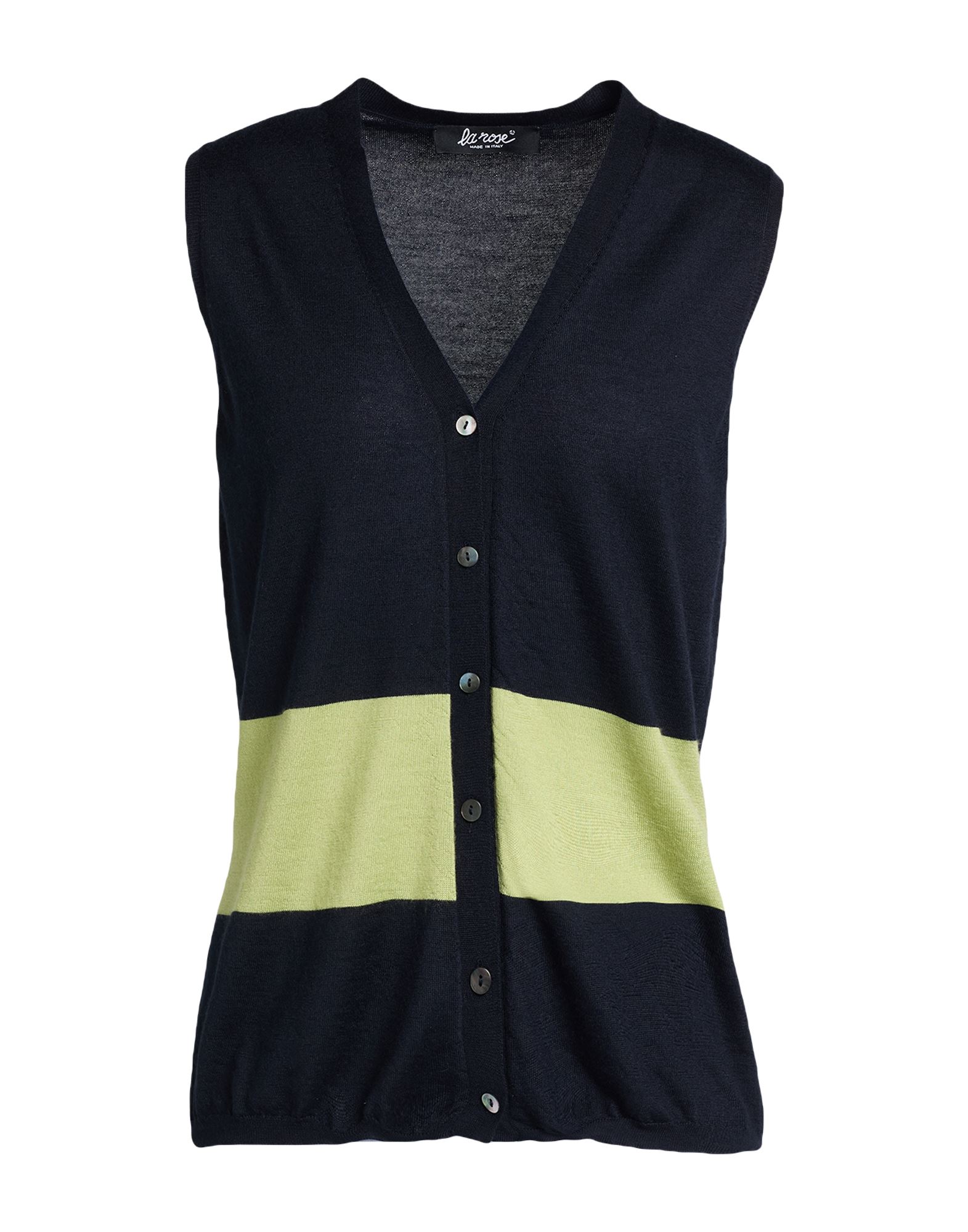 LA ROSE Strickjacke Damen Marineblau von LA ROSE