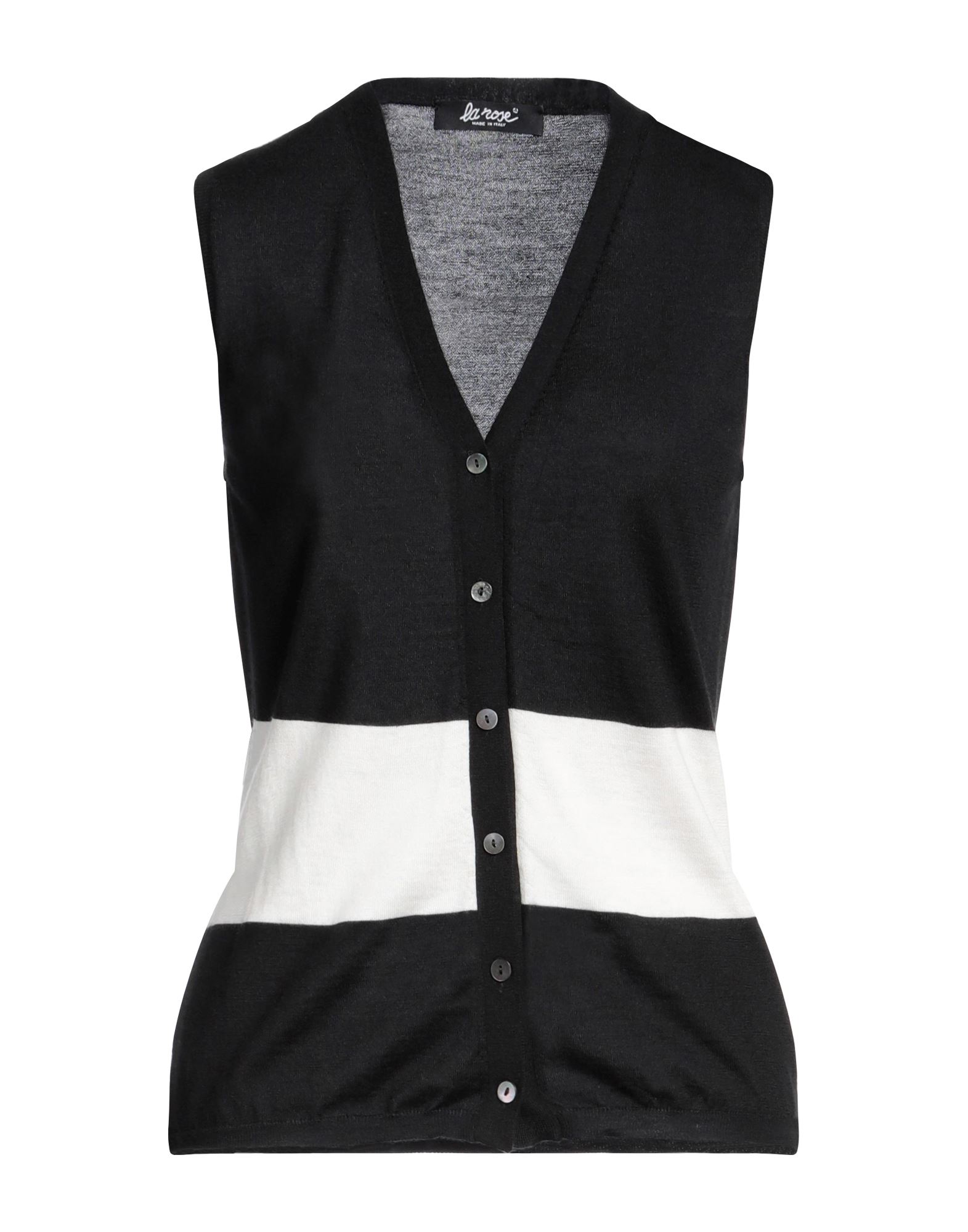 LA ROSE Strickjacke Damen Schwarz von LA ROSE