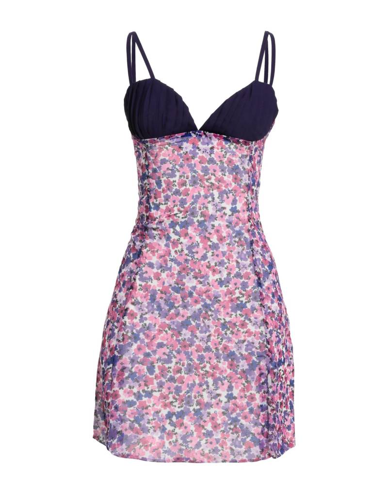 LA SEMAINE Paris Mini-kleid Damen Dunkelviolett von LA SEMAINE Paris