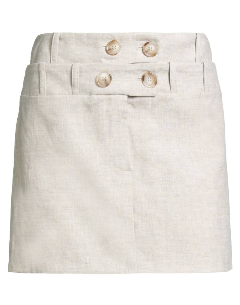 LA SEMAINE Paris Minirock Damen Beige von LA SEMAINE Paris