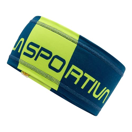 Diagonal Headband storm blue/lime punch (639729) PZ von LA SPORTIVA