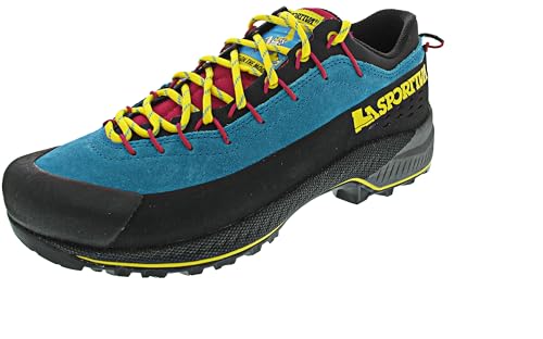 LA SPORTIVA M Tx4 R Blau - Atmungsaktiver wasserdichter Herren Wanderschuh, Größe EU 42 - Farbe Turchese - Giallo von LA SPORTIVA