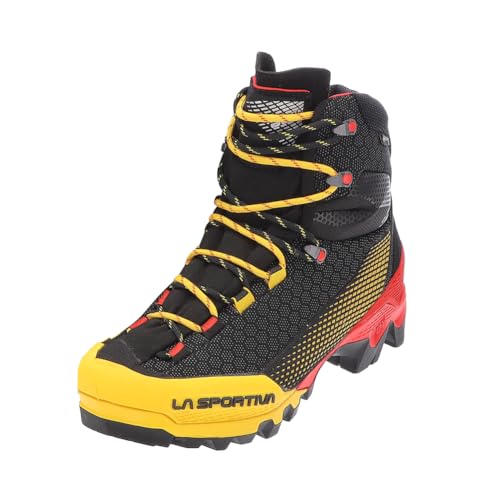 LA SPORTIVA M Aequilibrium St GTX Colorblock-Schwarz - Gore-Tex Technischer funktionaler Herren Bergschuh, Größe EU 41 von LA SPORTIVA