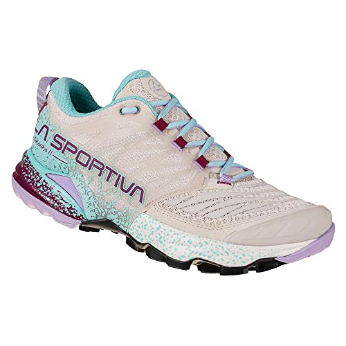 LA SPORTIVA Akasha II Damen Laufschuhe Elfenbein Gr. 38,5 von LA SPORTIVA