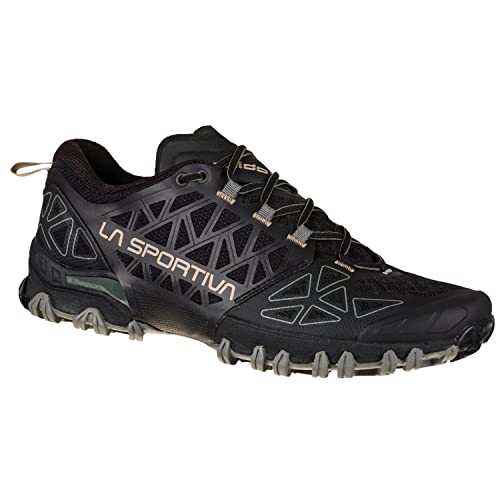 LA SPORTIVA M Bushido Ii Schwarz - Technischer komfortabler Herren Berglaufschuh, Größe EU 46 - Farbe Black - Clay von LA SPORTIVA