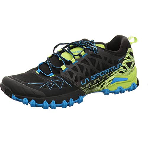 LA SPORTIVA M Bushido Ii GTX Gelb - Gore-Tex Wasserdichter Leichter Herren Gore-Tex Schuh, Größe EU 44.5 - Farbe Blac von LA SPORTIVA