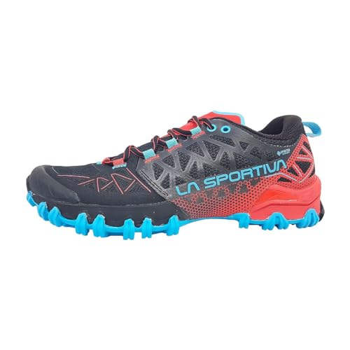 LA SPORTIVA Damen Bushido II GTX Schuhe, Black-Hibiscus, EU 39 von LA SPORTIVA