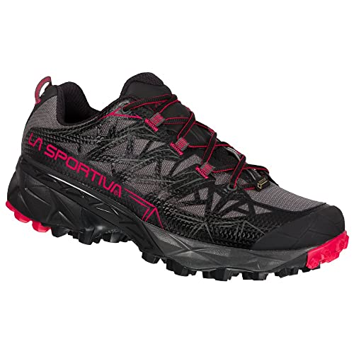 LA SPORTIVA Damen Akyra Woman GTX Laufschuhe, Schwarze Orchidee, 43 EU von LA SPORTIVA