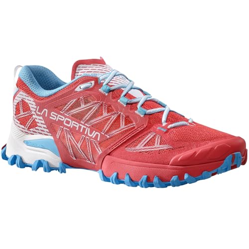 LA SPORTIVA Damen Bushido III Schuhe, hibiscus-malibu blue, 42 von LA SPORTIVA