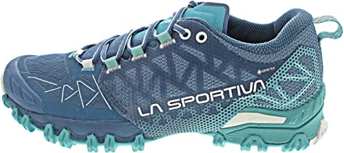 LA SPORTIVA W Bushido Ii GTX Blau - Gore-Tex Wasserdichter Leichter Damen Gore-Tex Schuh, Größe EU 38.5 - Farbe Atlan von LA SPORTIVA