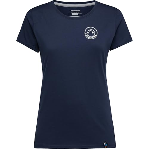 LA SPORTIVA Damen Circle Logo T-Shirt, Night Sky, S LA SPORTIVA Damen Circle Logo T-Shirt, Night Sky, S von LA SPORTIVA