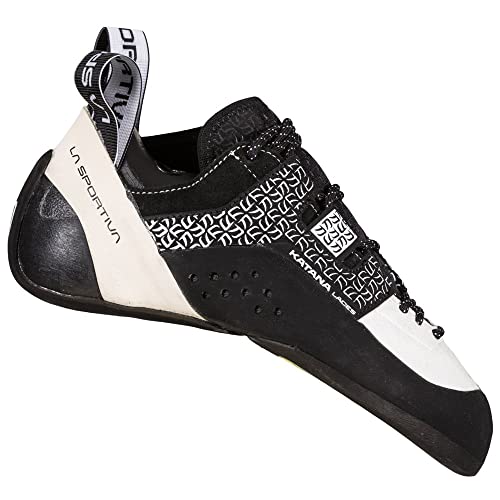 LA SPORTIVA Damen Katana Laces Kletterschuhe, White-Black, EU 36.5 von LA SPORTIVA