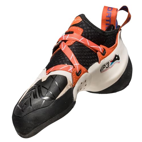 LA SPORTIVA LaSportiva Solution Damen Kletterschuh White/Lily ORANGE - 38,5 von LA SPORTIVA