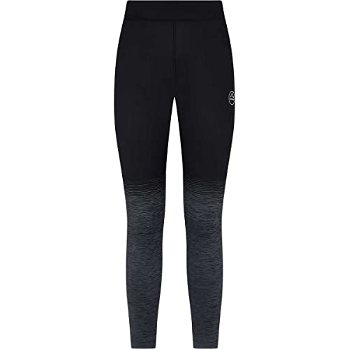 LA SPORTIVA Damen Patcha Tights, Black-Carbon, XL von LA SPORTIVA