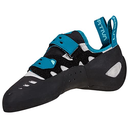 LA SPORTIVA W Tarantula Boulder Blau - Bequemer vielseitiger FriXion Damen Kletterschuh, Größe EU 36 - Farbe Ice - Crys von LA SPORTIVA