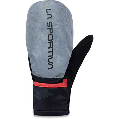 La Sportiva Damen Trail Gloves W Black/Cherry Tomato Handschuhe, Schwarz/Kirschtomate, L von LA SPORTIVA