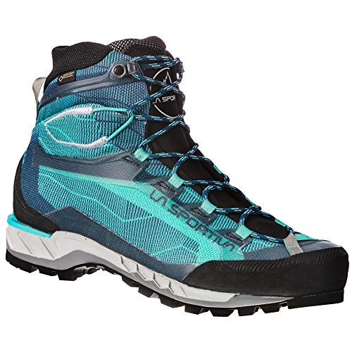 LA SPORTIVA W Trango Tech Gtx Blau - Gore-Tex Robuster technischer Damen Bergschuh, Größe EU 40.5 - Farbe Aqua - Opal von LA SPORTIVA