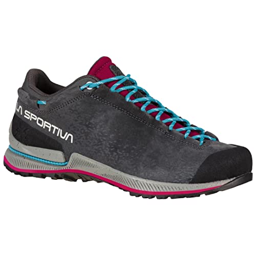 LA SPORTIVA TX2 Evo Leather Woman Carbon/Red Plum von LA SPORTIVA