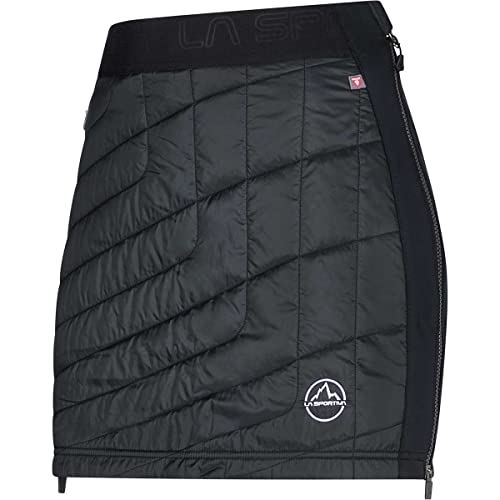 LA SPORTIVA W Warm Up Primaloft Skirt Schwarz - PrimaLoft Warmer komfortabler Damen PrimaLoft Rock, Größe S - Farbe Bl von LA SPORTIVA