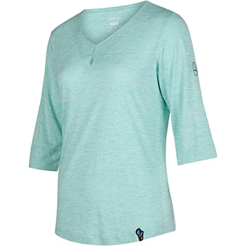 LA SPORTIVA Damen Wildflower T-Shirt, Iceberg, XL von LA SPORTIVA