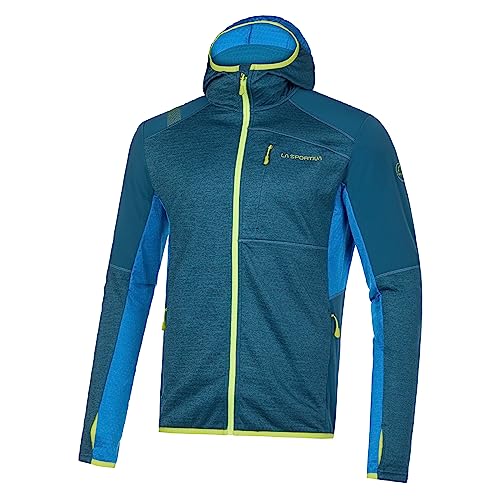 LA SPORTIVA Existence Hoody, L, Storm Blue/Electric Blue von LA SPORTIVA