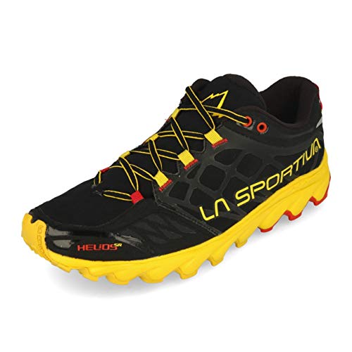 LA SPORTIVA Herren Helios SR Schuhe, Black-Yellow, EU 44.5 von LA SPORTIVA