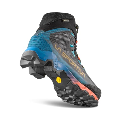 LA SPORTIVA Herren Aequilibrium Hike GTX Schuhe, Carbon-Tropic Blue, 43.5 von LA SPORTIVA