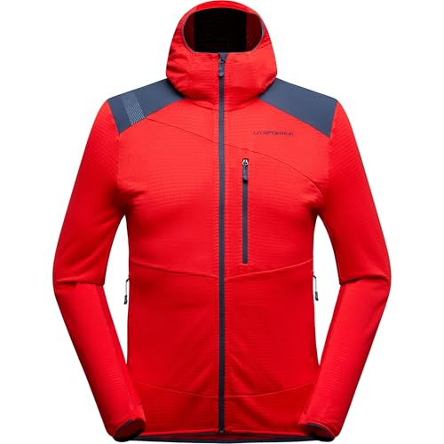 LA SPORTIVA Herren Aequilibrium Thermal Hoodie Jacke, mountain red, M von LA SPORTIVA