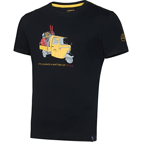 LA SPORTIVA Herren Ape T-Shirt, Black, M von LA SPORTIVA