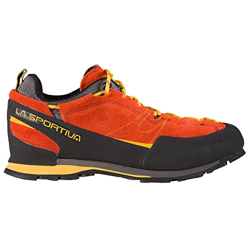 LA SPORTIVA M Boulder X Rot - Robuster Herren Approach-Schuh, Größe EU 39.5 - Farbe Red von LA SPORTIVA