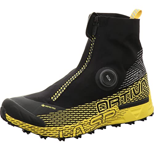 LA SPORTIVA Cyklon Cross GTX Schuhe, Black-Yellow, EU 42 von LA SPORTIVA