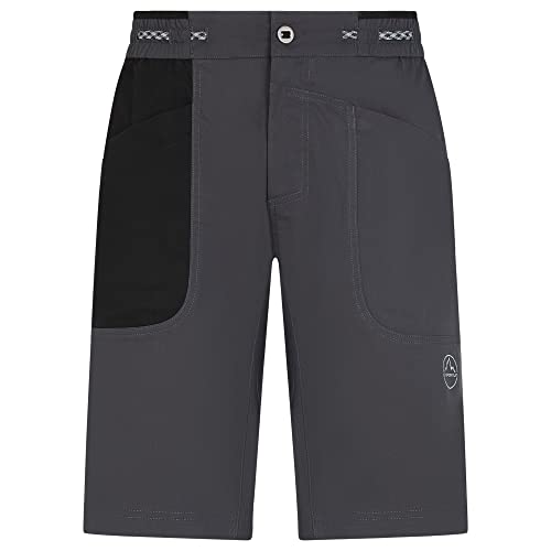 LA SPORTIVA M Ecstatic Short Schwarz - Elastische Funktionelle Herren Shorts, Größe XL - Farbe Carbon - Black von LA SPORTIVA